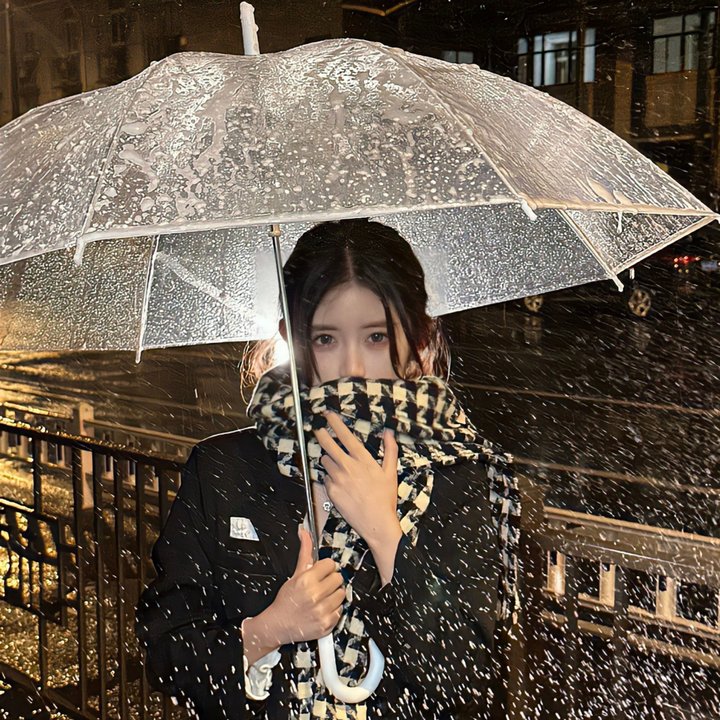 伞少女